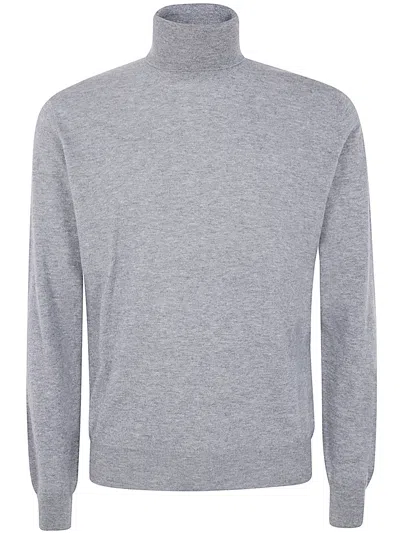 FILIPPO DE LAURENTIIS FILIPPO DE LAURENTIIS LONG SLEEVES CASHMERE WOOL TURTLENECK