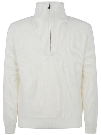 FILIPPO DE LAURENTIIS FILIPPO DE LAURENTIIS LONG SLEEVES HALF ZIP