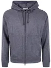 Filippo De Laurentiis Long Sleeves Hoodie Fullzip