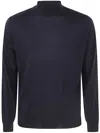Filippo De Laurentiis Long Sleeves Merinos Turtleneck In Blue