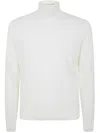 Filippo De Laurentiis Long Sleeves Merinos Turtleneck In White