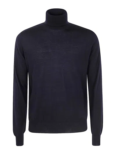FILIPPO DE LAURENTIIS SUÉTER CON CUELLO ALTO - AZUL