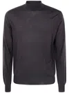 Filippo De Laurentiis Long Sleeves Merinos Turtleneck In Brown