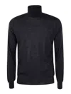 Filippo De Laurentiis Long Sleeves Merinos Turtleneck In Grey