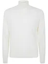 Filippo De Laurentiis Long Sleeves Merinos Turtleneck In White