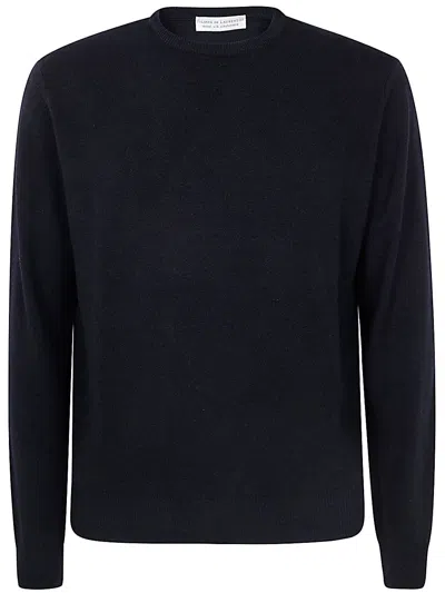 Filippo De Laurentiis Long Sleeves Round Neck Clothing In Blue