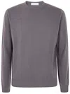 Filippo De Laurentiis Long Sleeves Round Neck In Dove