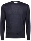Filippo De Laurentiis Men's Wool Knitwear Round Neck Pullover