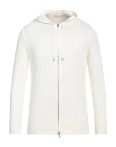 Filippo De Laurentiis Man Cardigan Off White Size 42 Cotton, Cashmere