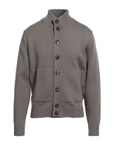 Filippo De Laurentiis Man Cardigan Sage Green Size 42 Merino Wool