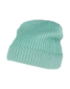 Filippo De Laurentiis Man Hat Emerald Green Size Onesize Merino Wool