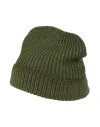 Filippo De Laurentiis Man Hat Military Green Size Onesize Merino Wool