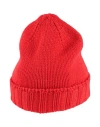 Filippo De Laurentiis Man Hat Red Size Onesize Merino Wool