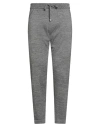 Filippo De Laurentiis Man Pants Black Size 36 Merino Wool In Gray