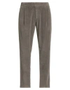 Filippo De Laurentiis Man Pants Khaki Size 33 Cotton, Elastane In Brown