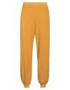 Filippo De Laurentiis Man Pants Ocher Size 36 Cotton In Yellow