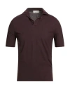 Filippo De Laurentiis Man Polo Shirt Dark Purple Size 36 Cotton