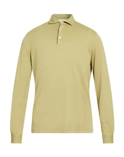 Filippo De Laurentiis Man Polo Shirt Green Size 40 Cotton
