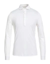 Filippo De Laurentiis Man Polo Shirt Ivory Size 36 Cotton In White
