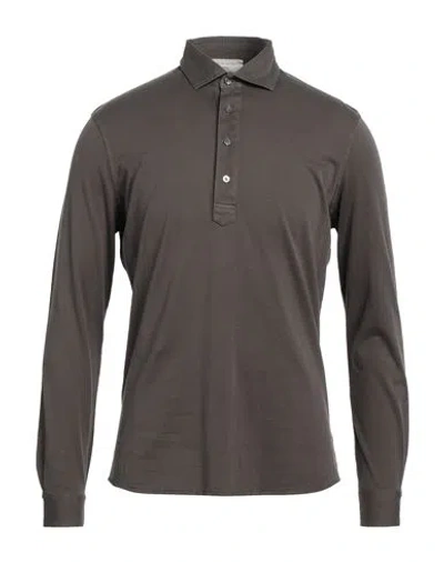 Filippo De Laurentiis Man Polo Shirt Khaki Size 40 Cotton In Beige