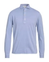 Filippo De Laurentiis Man Polo Shirt Lilac Size 42 Cotton In Purple