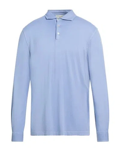 Filippo De Laurentiis Man Polo Shirt Lilac Size 44 Cotton In Purple