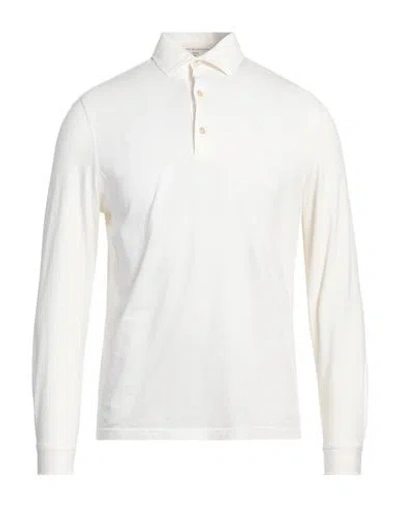 Filippo De Laurentiis Man Polo Shirt Off White Size 38 Cotton