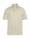 Filippo De Laurentiis Man Polo Shirt Sage Green Size 46 Cotton In Neutral