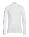 Filippo De Laurentiis Man Polo Shirt White Size 38 Cotton