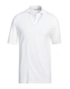 Filippo De Laurentiis Man Polo Shirt White Size 40 Cotton
