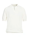 Filippo De Laurentiis Man Polo Shirt White Size 44 Cotton, Polyamide