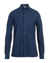 Filippo De Laurentiis Man Shirt Blue Size 42 Cotton