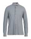 Filippo De Laurentiis Man Shirt Grey Size 42 Cotton