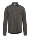 Filippo De Laurentiis Man Shirt Lead Size 40 Cotton In Grey