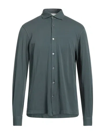 Filippo De Laurentiis Man Shirt Lead Size 42 Cotton In Grey