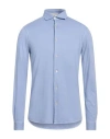 Filippo De Laurentiis Man Shirt Purple Size 40 Cotton
