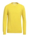 FILIPPO DE LAURENTIIS FILIPPO DE LAURENTIIS MAN SWEATER YELLOW SIZE 40 CASHMERE