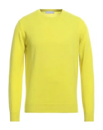 Filippo De Laurentiis Man Sweater Acid Green Size 40 Cashmere