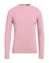 Filippo De Laurentiis Man Sweater Antique Rose Size 44 Cashmere In Pink