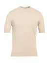 Filippo De Laurentiis Man Sweater Beige Size 38 Cotton