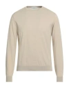 Filippo De Laurentiis Man Sweater Beige Size 40 Cotton In Neutral