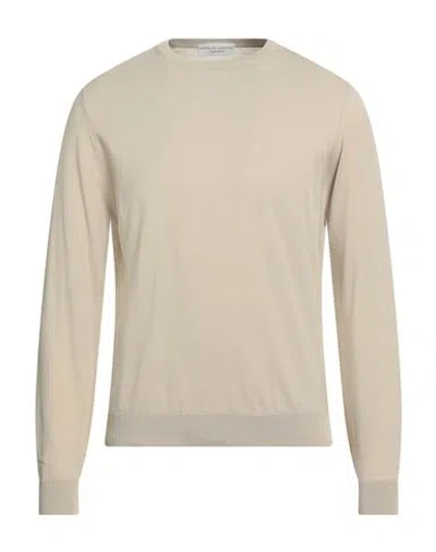 Filippo De Laurentiis Man Sweater Beige Size 40 Cotton In Neutral