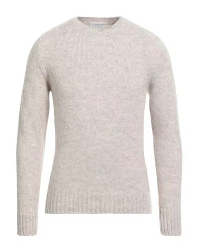 Filippo De Laurentiis Man Sweater Beige Size 44 Alpaca Wool, Wool, Polyamide