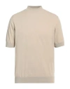 Filippo De Laurentiis Man Sweater Beige Size 48 Cotton