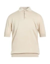 Filippo De Laurentiis Man Sweater Beige Size 48 Cotton In Neutral
