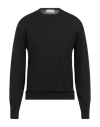 Filippo De Laurentiis Man Sweater Black Size 42 Cotton