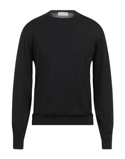 Filippo De Laurentiis Man Sweater Black Size 42 Cotton