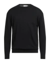 Filippo De Laurentiis Man Sweater Black Size 42 Cotton