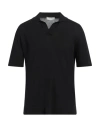 FILIPPO DE LAURENTIIS FILIPPO DE LAURENTIIS MAN SWEATER BLACK SIZE 46 COTTON