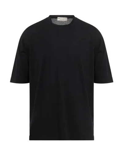 FILIPPO DE LAURENTIIS FILIPPO DE LAURENTIIS MAN SWEATER BLACK SIZE 48 COTTON